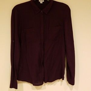 Splendid Burgundy shirt